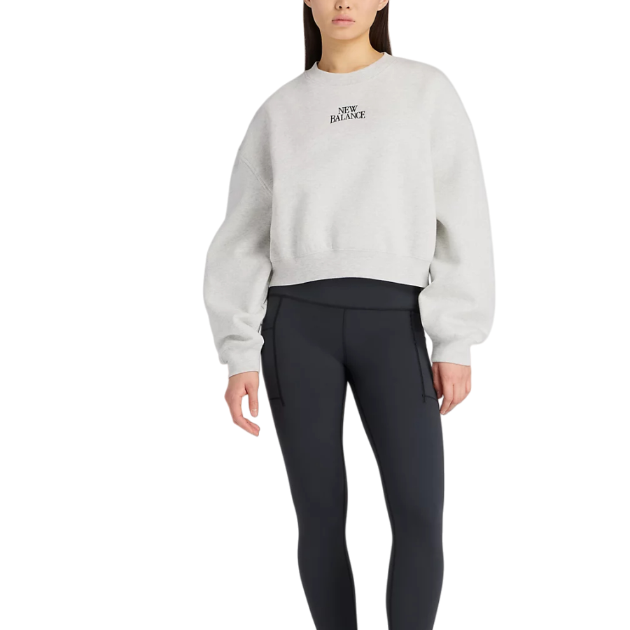New Balance New Balance LINEAR HERITAGE Fleece Crew Trackside Sweatshirt Women's