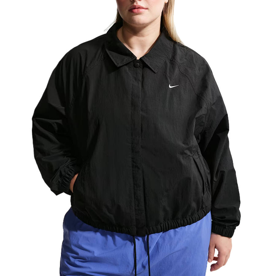 Nike Nike Sportswear Jackets Women's Black/Sail White Lapel Moderate Other