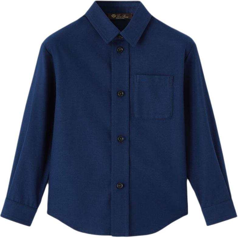 Loro Piana Casual Shirt SS26 Regular Fit Kids'