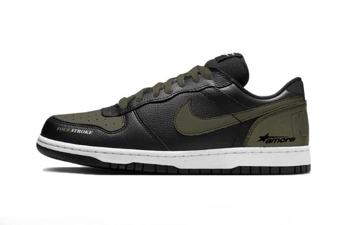Nike Nike Big Skateboard Shoes Men's Black Green