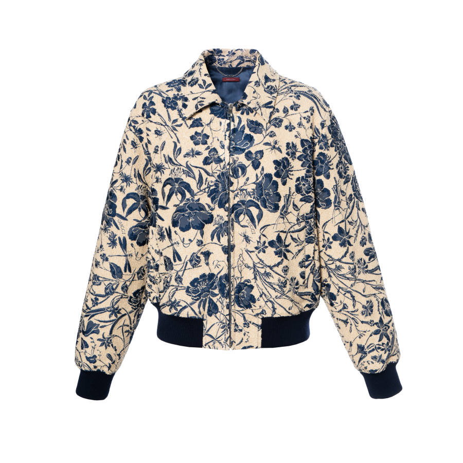 GUCCI Jackets Women's Ecru Lapel Moderate Nipped In Waist