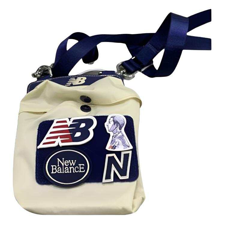 New Balance New Balance ANB Collaboration Fabric Crossbody Bag, Shoulder Bag Regular Unisex Blue & White