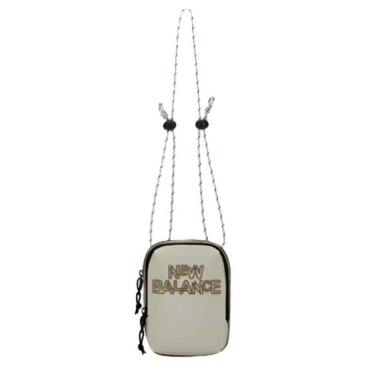 New Balance New Balance Canvas Cell Phone Pouch, Shoulder Bag, Crossbody Bag Unisex Light Khaki