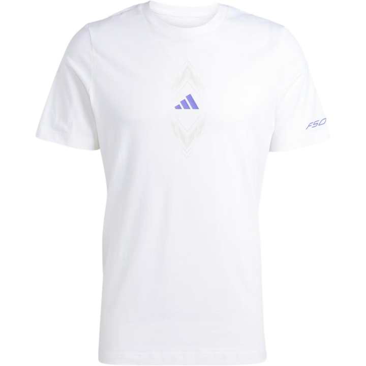 Adidas Adidas F50 T Shirts Men's White Crew Neck