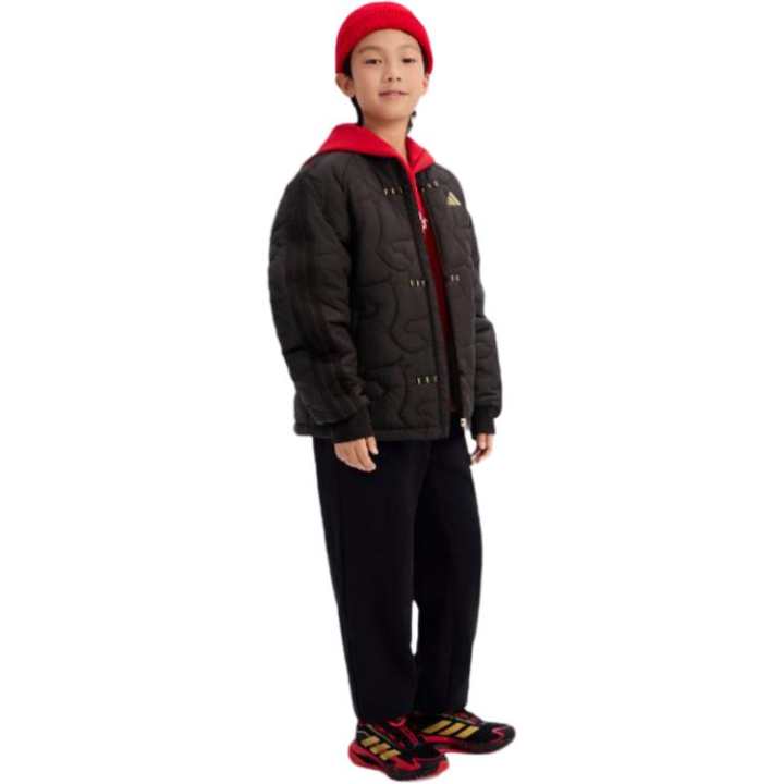 Adidas Adidas Kids Padded Jackets Baseball Collar Moderate
