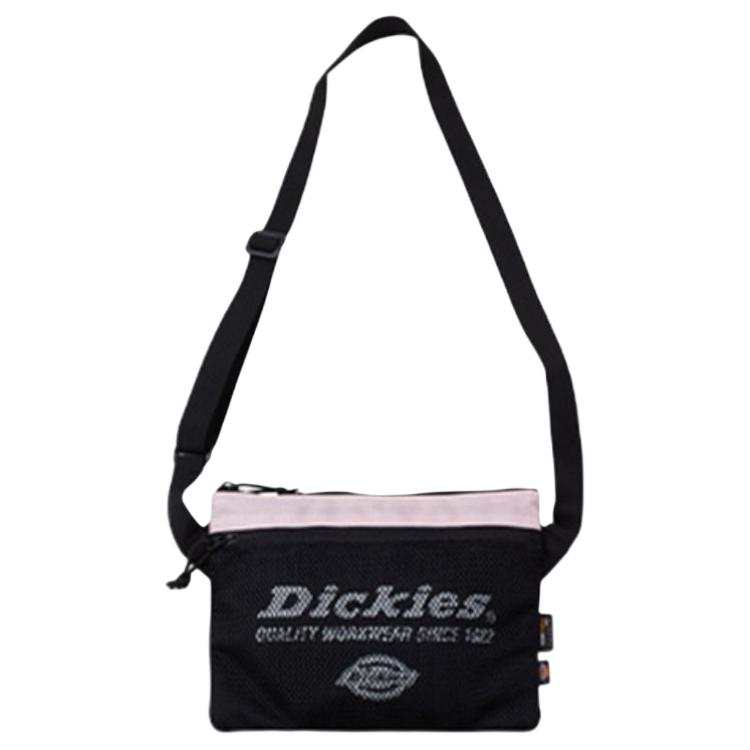 Dickies Polyester Crossbody Bag, Shoulder Bag Unisex Pink