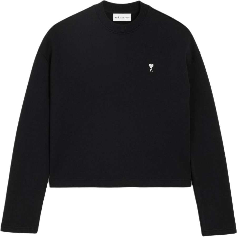 Amiparis Ami De Coeur cropped sweatshirt