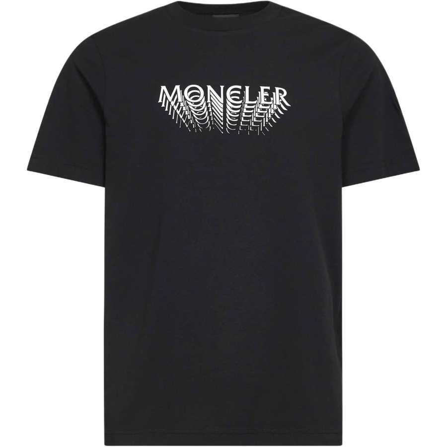 Moncler Logo Printed Crewneck T-Shirt