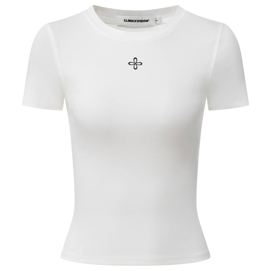 CLIMAX VISION T Shirts Women's Crew Neck Thin