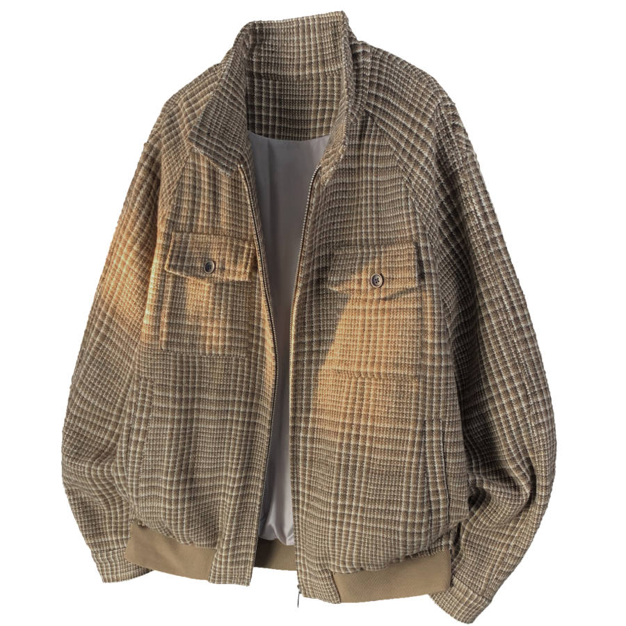 X1617 Jackets Unisex Stand Collar Thickened Workwear