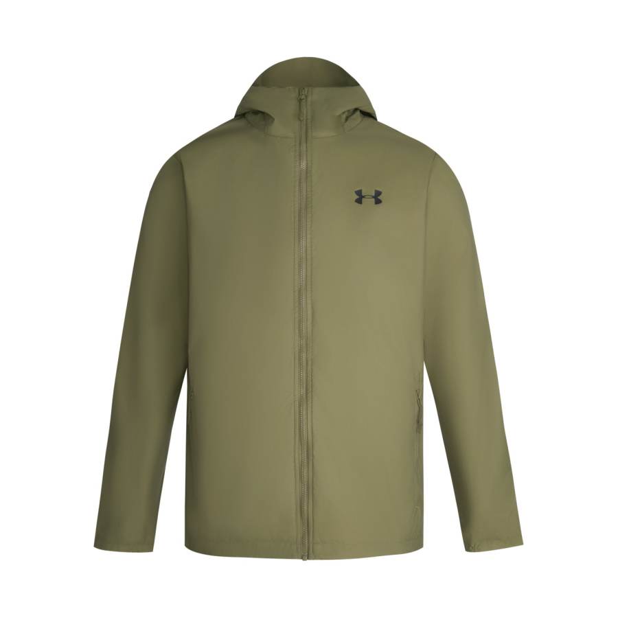 Under Armour Jackets Men's Quartz Gray 251 Hooded Non Detachable Moderate Straight Fit