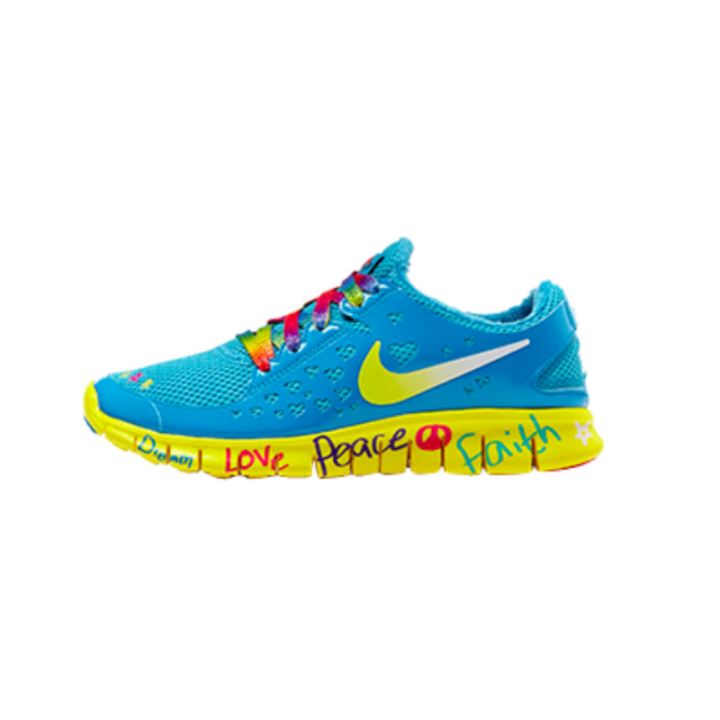 Nike Nike Free Run+2 Running Shoes Unisex Blue