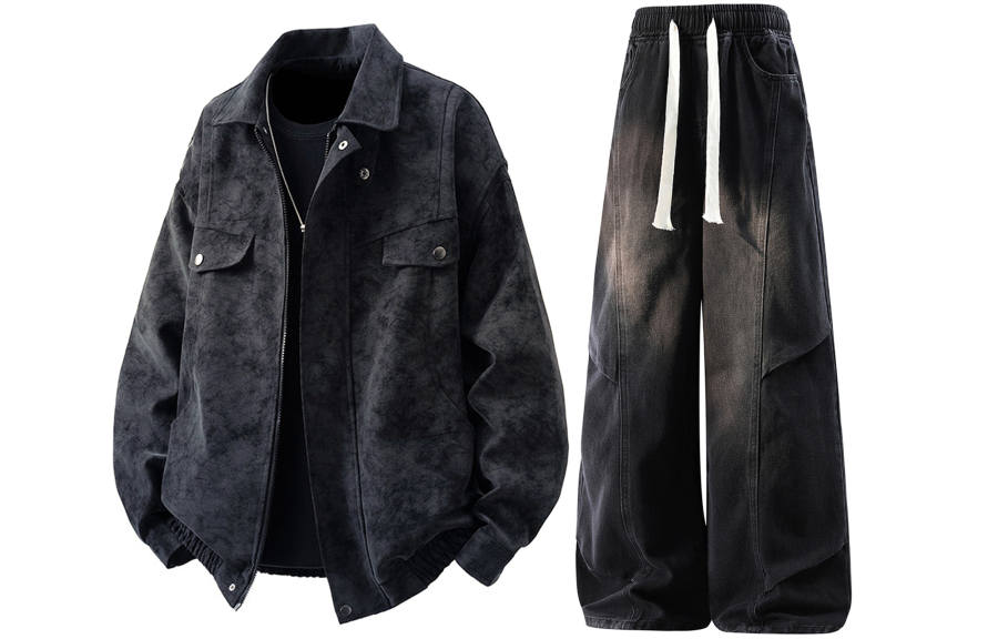 X1617 Casual Sportswear Unisex Lapel Moderate