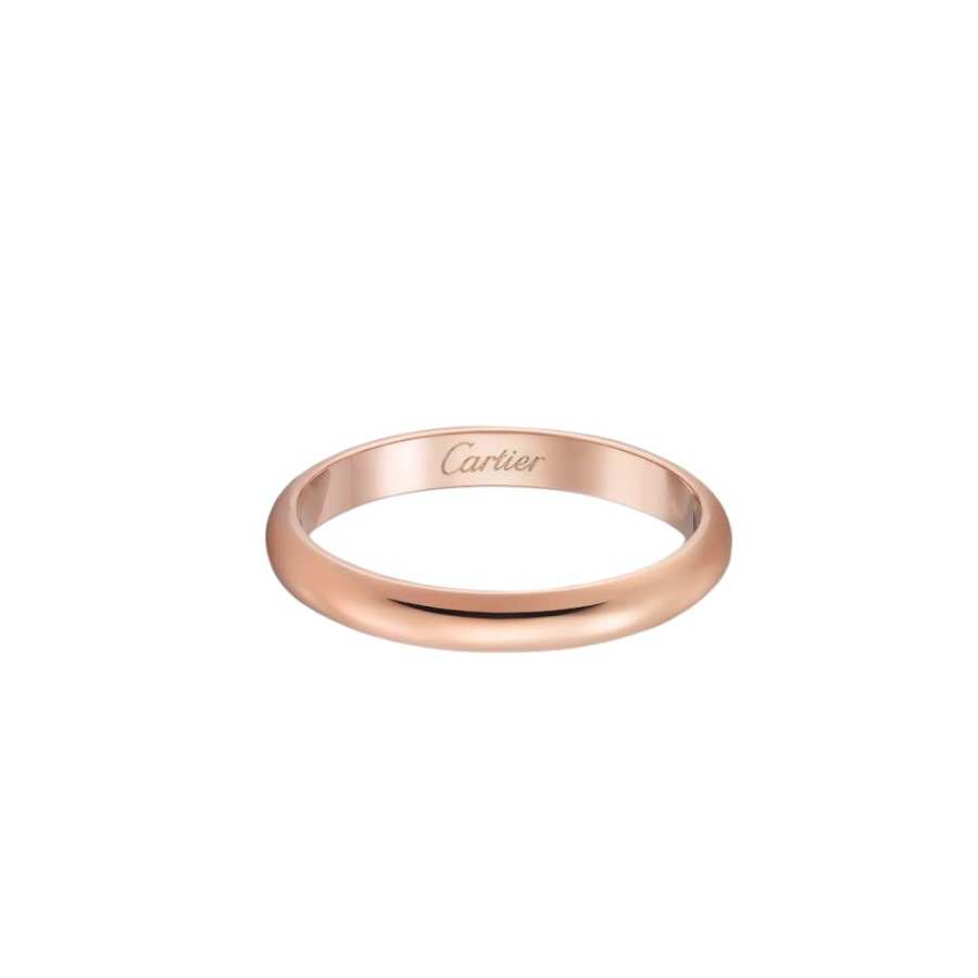 CARTIER 1895 Series Couple Rings Unisex