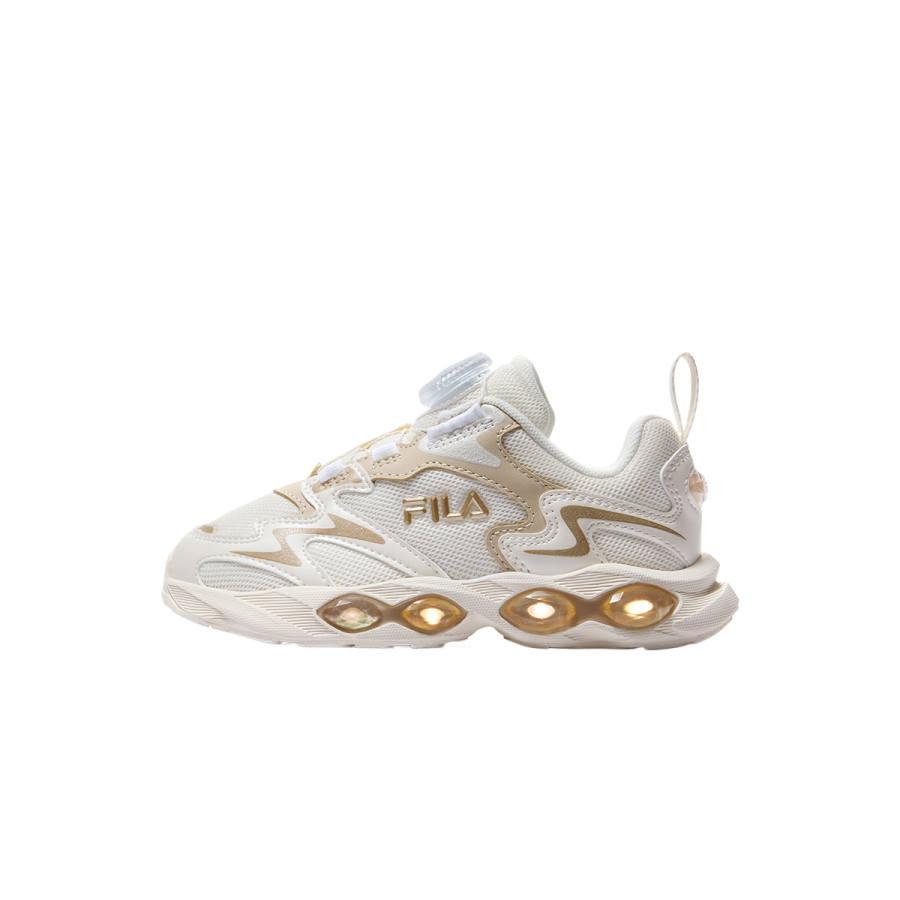 FILA KIDS Synthetic Leather, Textile Cushioning Rebound Low top Casual Shoes Kids'