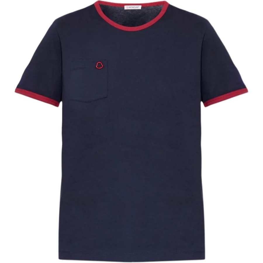 Moncler Embroidered Logo Crewneck T-Shirt
