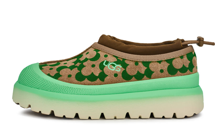 UGG 811 Manufacturing, Lotus Flower Bush Slip Resistant Low top Casual Shoes Unisex Chestnut Brown