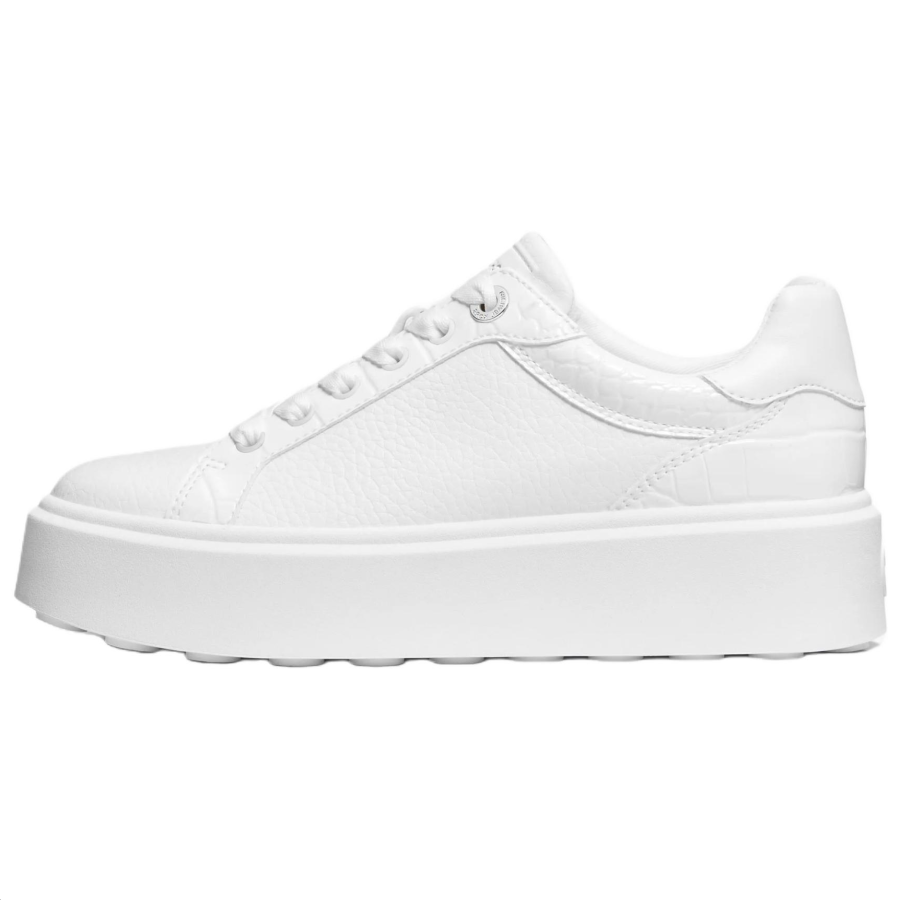 MICHAEL KORS Romey Low top Skateboard Shoes 5cm Women's White