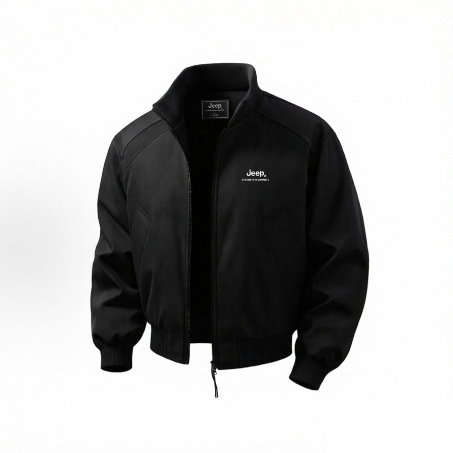 Jeep Jackets Unisex Stand Collar Moderate