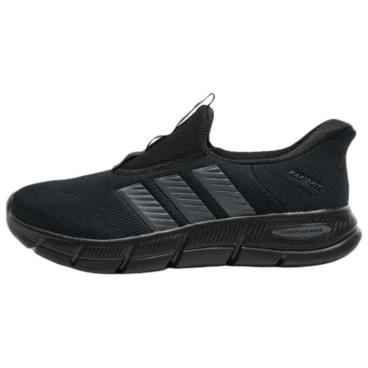 Adidas Adidas Cloudfoam Cushioning Breathable Lightweight Cushioning Breathable Lightweight Low top Running Shoes Unisex Black