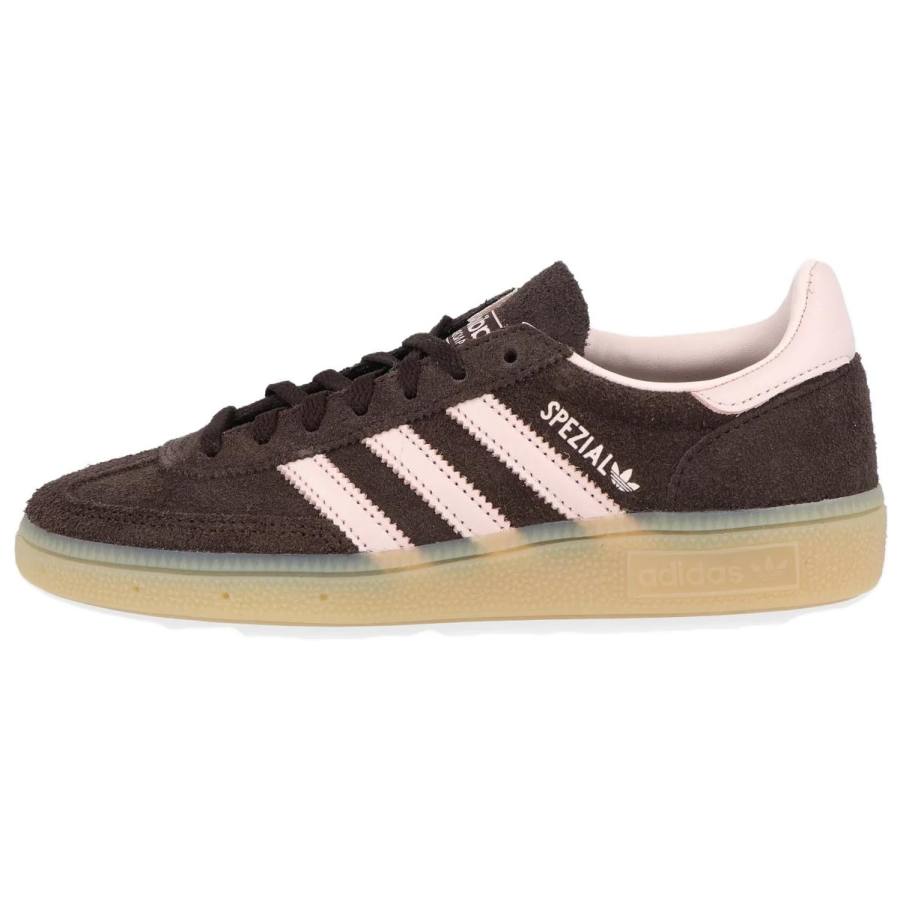Adidas Originals HANDBALL SPEZIAL Leather, Suede German Army Trainers Women's Brown