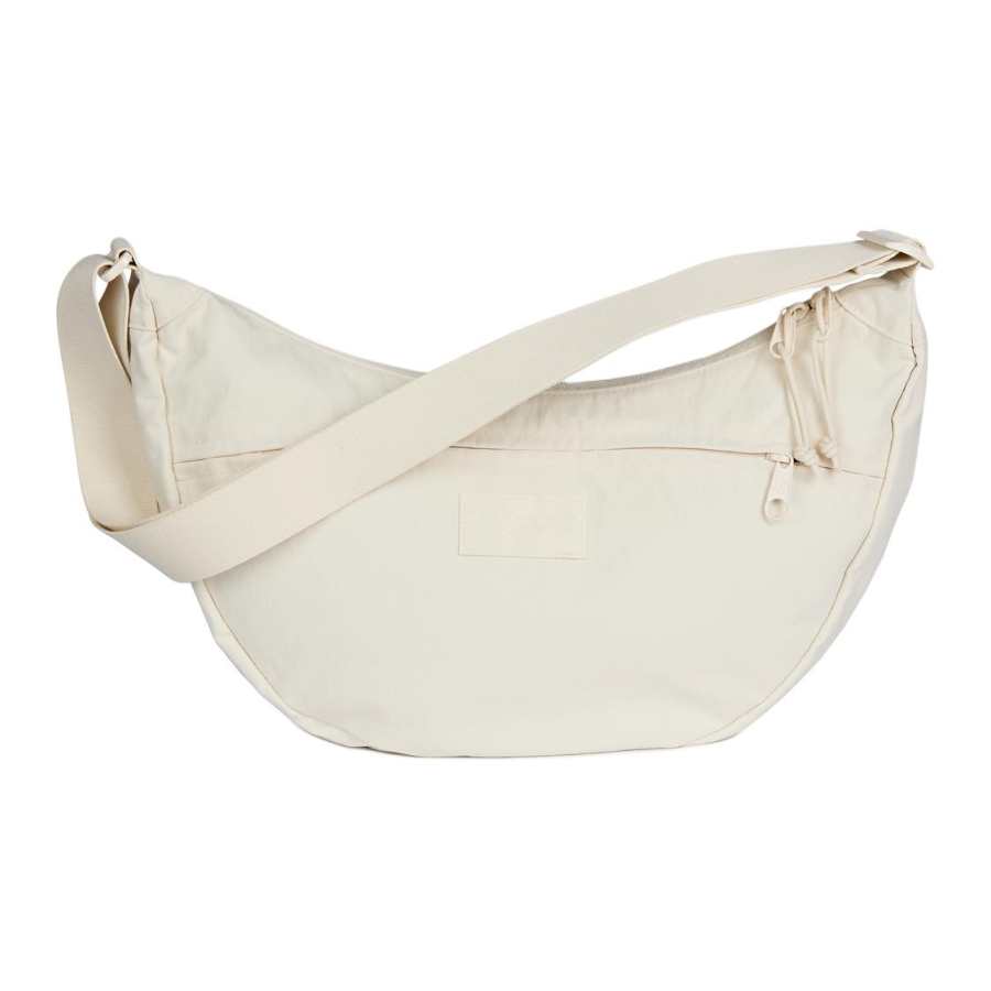 JanSport Zip Closure Nylon Crossbody Bags Large Unisex White
