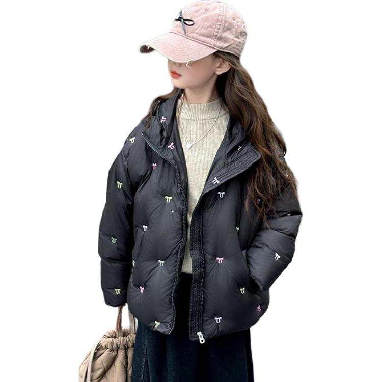 PLANDOO PLANDOO Kids Padded Jackets Hooded Thickened
