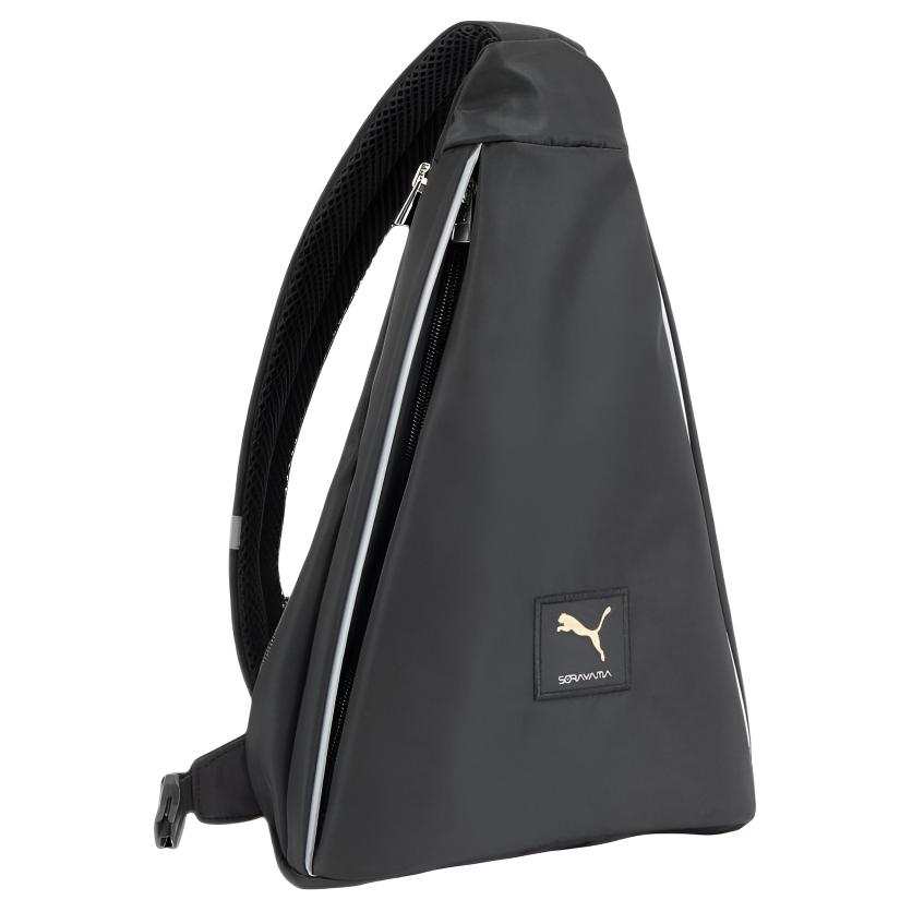 PUMA X SORAYAMA Kumayama, Collaboration Fabric Sling Bag Unisex Black