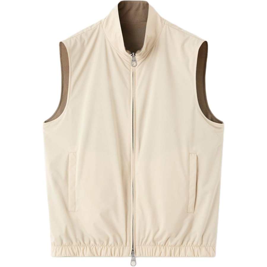 Loro Piana Zipped Reversible Gilet
