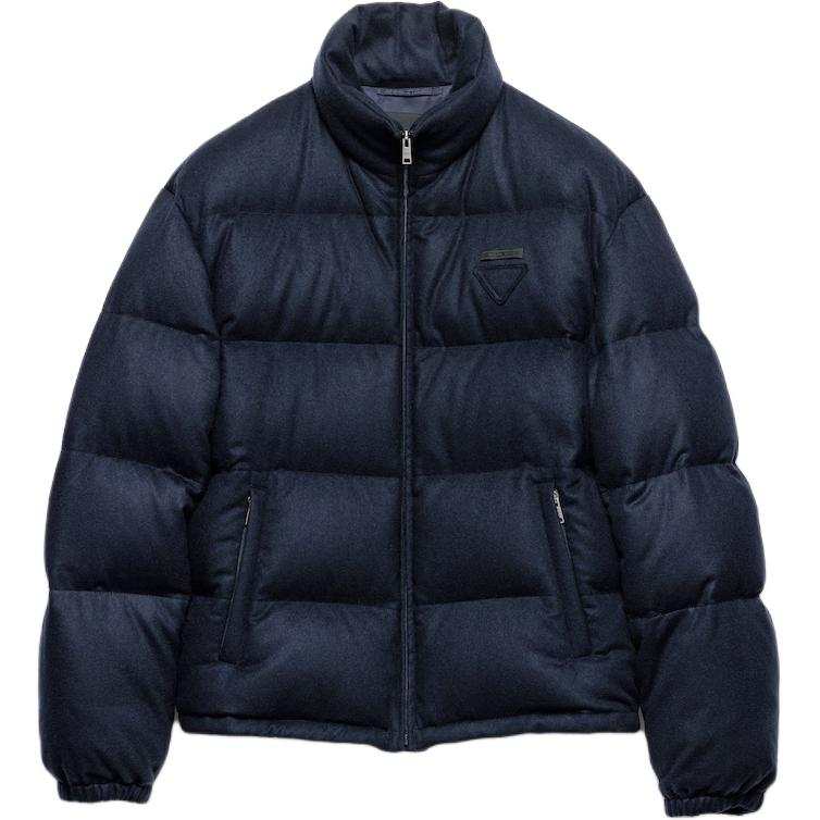 PRADA Prada cashmere quilted down jacket