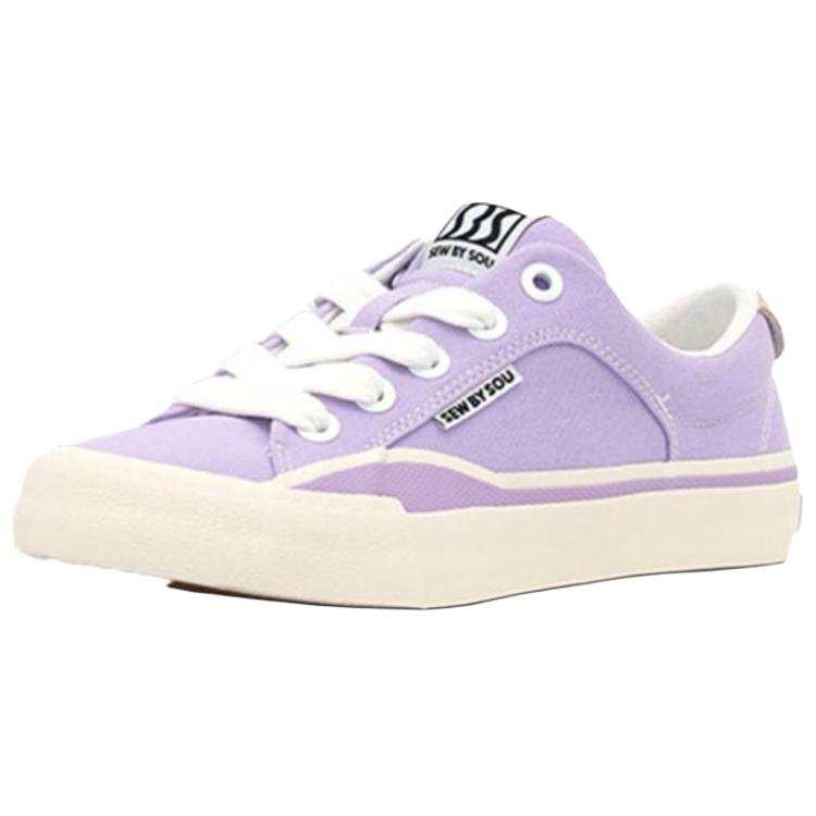 SEW BY SOU Low top Canvas Shoes Unisex Light Purple