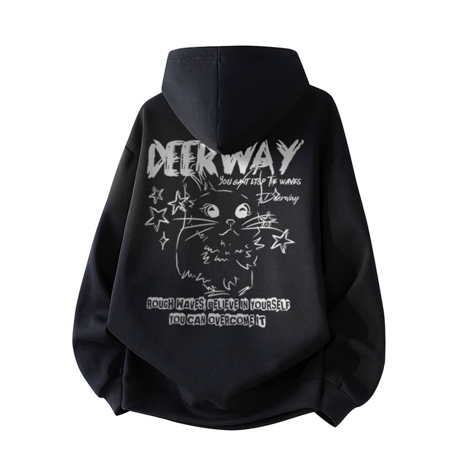 DEERWAY Sweatshirts Unisex Hooded Moderate Regular