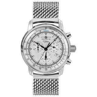 ZEPPELIN Hundred Years Collection Quartz Movement 50m Waterproof Men's Watches Watch Silver Dial