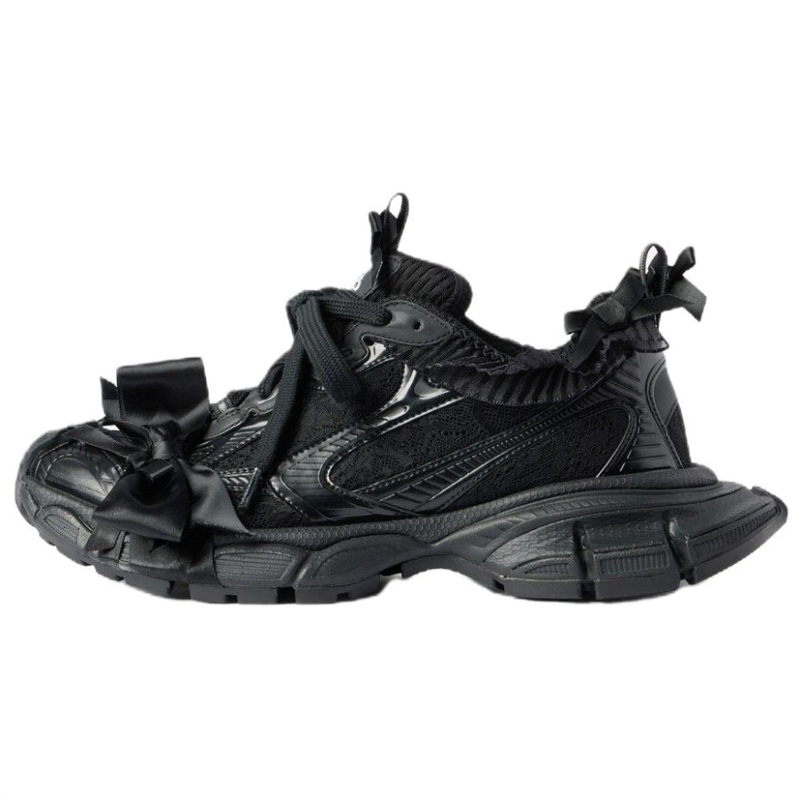 Balenciaga 3XL Lace Low top Chunky Sneakers Women's Black
