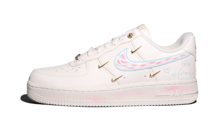 Nike Nike Air Force 1 Thermal Abrasion Resistant Breathable Low top Skateboard Shoes Unisex White