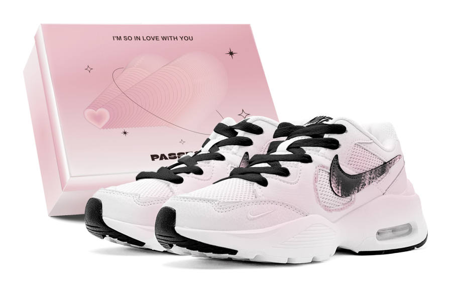Nike Nike Air Max Fusion Abrasion Resistant Abrasion Resistant Low top Running Shoes Women's Pink
