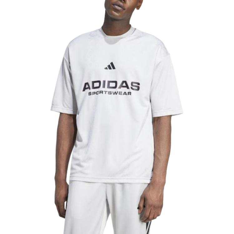 Adidas Adidas T Shirts Men's Gray Crew Neck