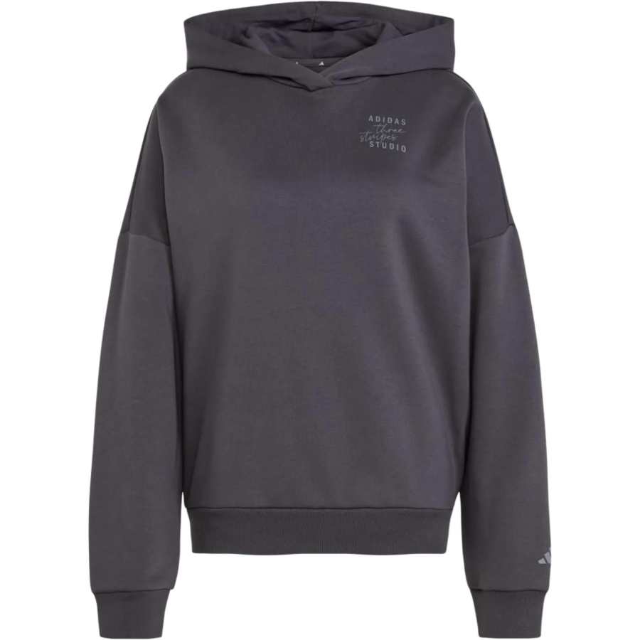 Adidas Adidas Sweatshirts Women's Gray Hooded Moderate