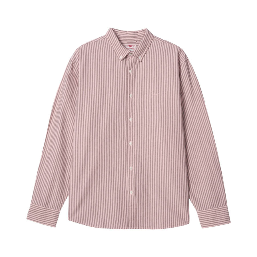 Levis Levis Shirts Unisex Pink Stripes Moderate