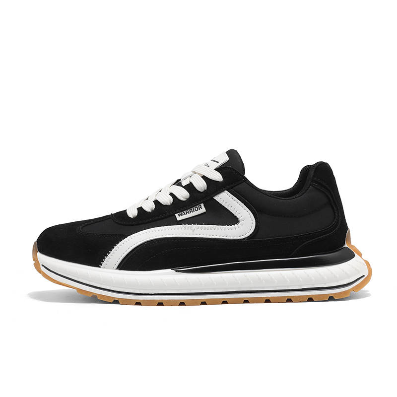 Warrior Offline Store Counter Style Men's Shoes Casual Shoes Men's Black White
