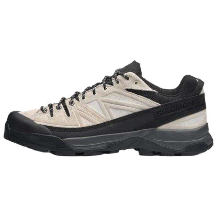 SALOMON X ALP Breathable Low top Mountaineering Shoes Unisex Beige Black