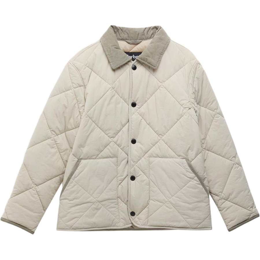 BARBOUR BARBOUR Jackets Men's Mist White Lapel Moderate Other