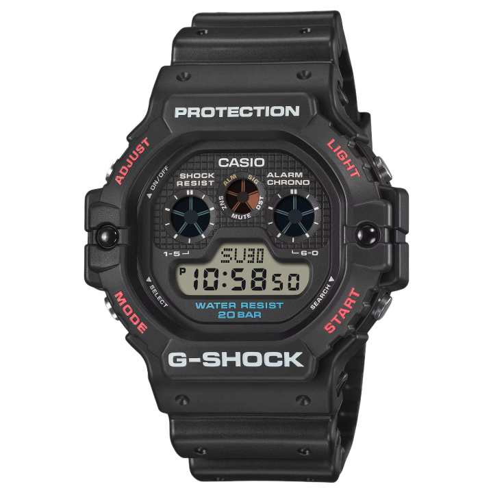 CASIO CASIO 5900 200m Waterproof Quartz Movement Resin Strap Watch Men's Watches Gray Dial