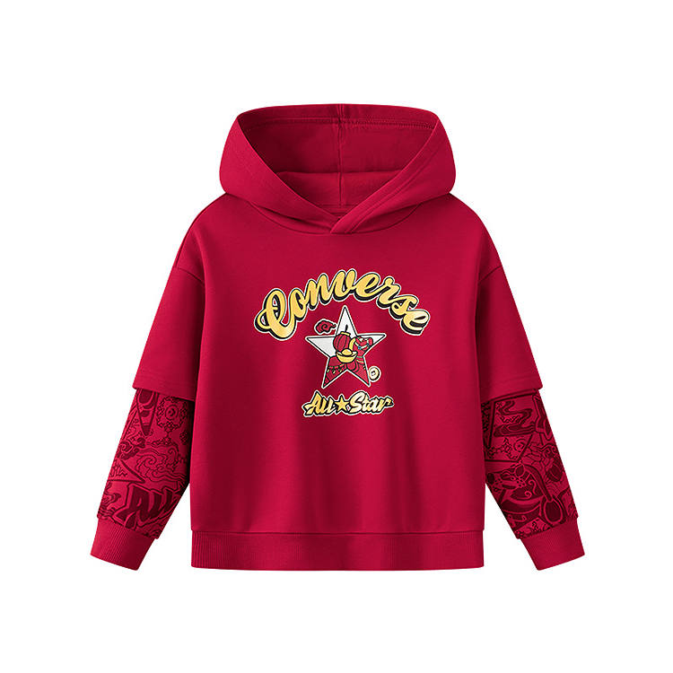 Converse Converse Kids Sweatshirts Hooded Moderate