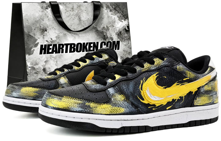 Nike Nike Big Suixin, Black Gold Apollo Shopping Bag Cushioning Coverage Slip Resistant Cushioning Coverage Slip Resistant