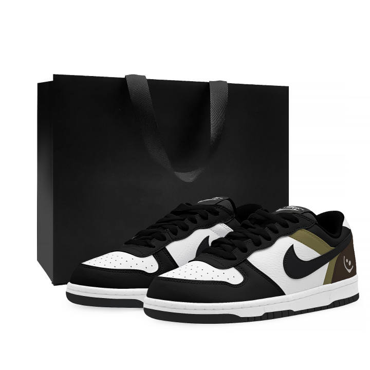 Nike Nike Big Low Lu Cushioning Abrasion Resistant Slip Resistant Low top Skateboard Shoes Unisex