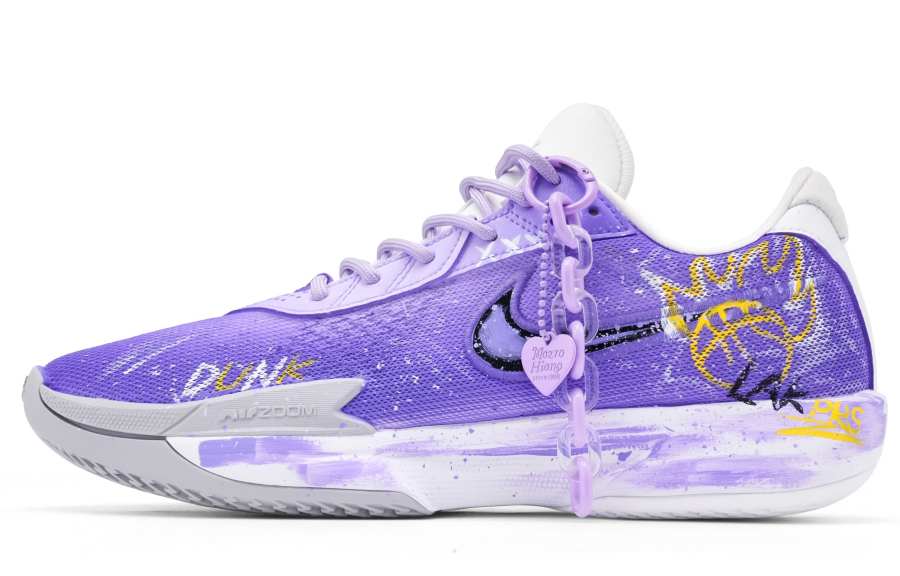 Nike Nike G.T. Jump Academy Toy Ghost Cushioning Abrasion Resistant Slip Resistant Low top Basketball Shoes Men's