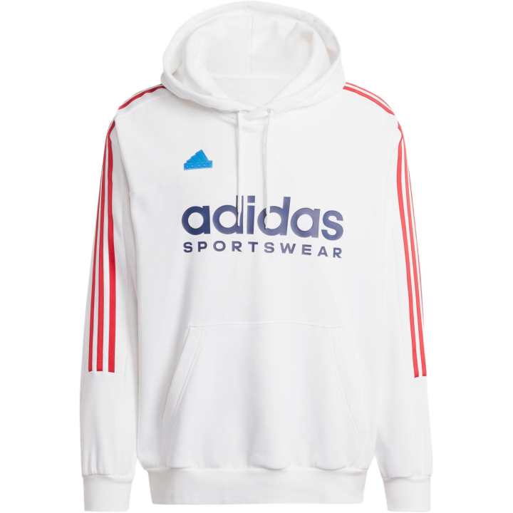 Adidas Adidas Sweatshirts Men's White Hooded Moderate