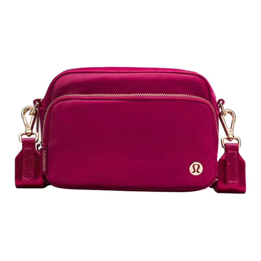 Lululemon Everywhere Nylon Crossbody Bags Women's Dark Red