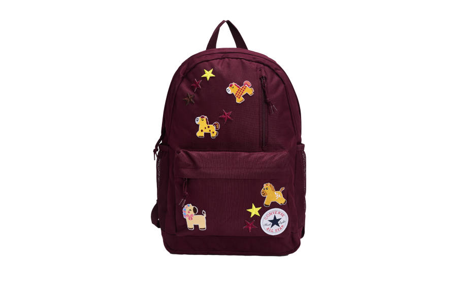 Converse Converse Polyester Backpack Regular Unisex Porter Tea Red